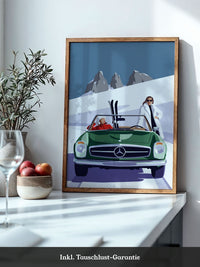 Elfer Cabrio Schneeberge