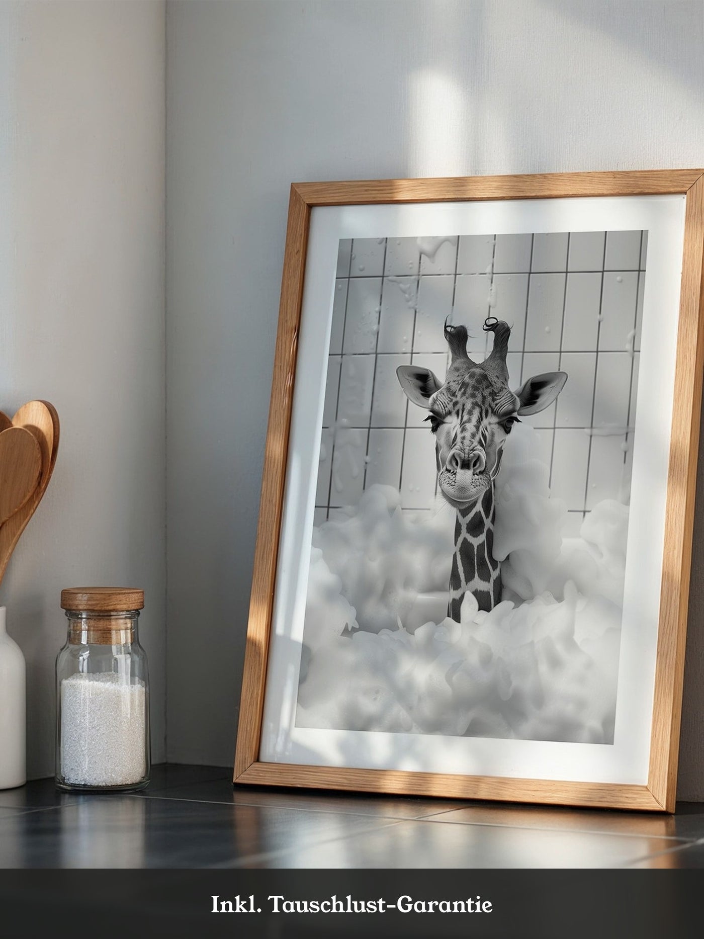Giraffe Bad Schaumspektakel