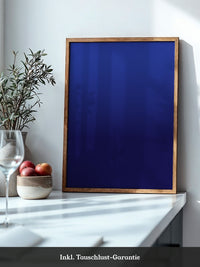 Blauer Farbverlauf minimalistisch