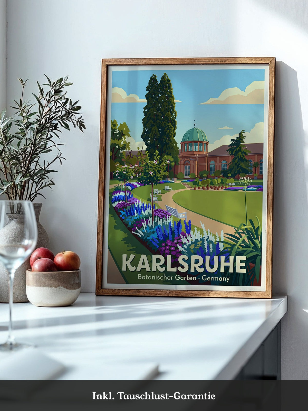 Botanischer Garten Karlsruhe Vintage