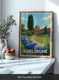 Botanischer Garten Karlsruhe Vintage