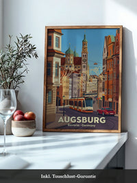 Augsburg Altstadt Retro-Charme
