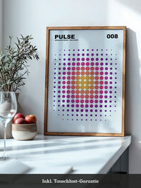 Farbige Pulsierende Kreise