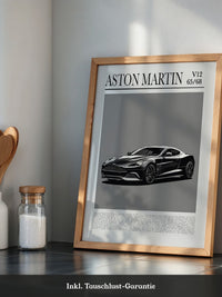 Aston Martin V12 elegant schwarz