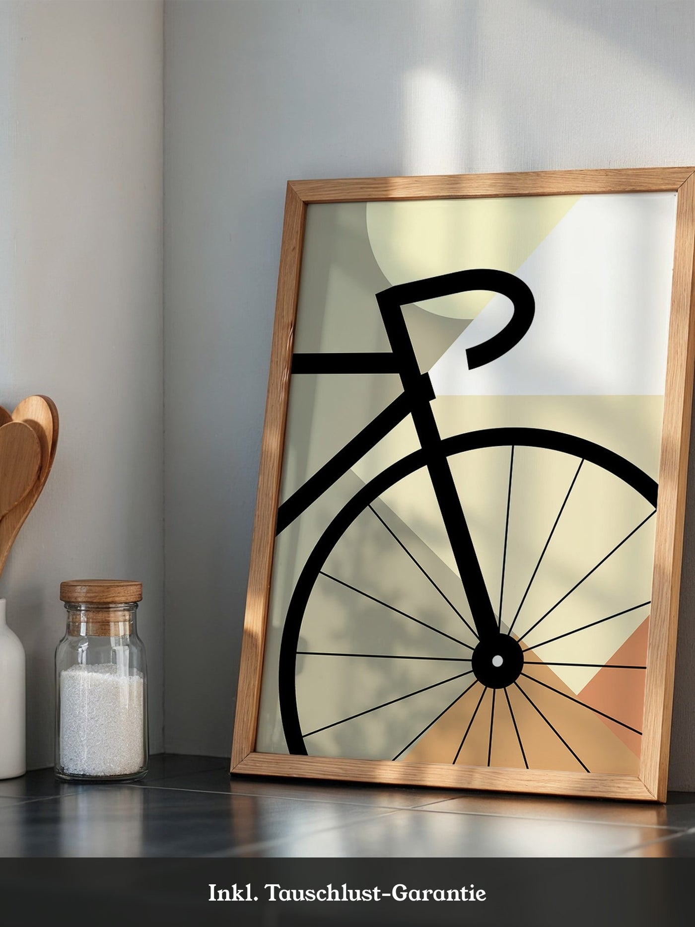 Fahrrad Geometrisch Grafik