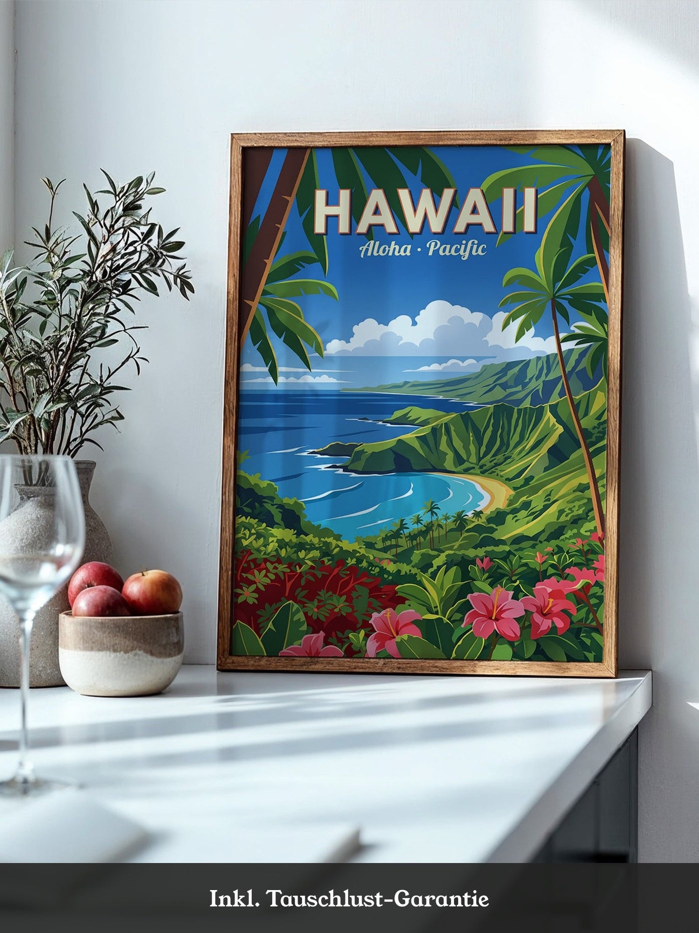 Hawaii Küste Tropische Landschaft