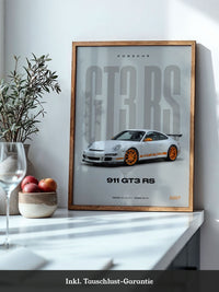 GT3 RS Sportwagen Illustration