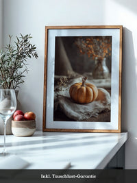 Kürbis Herbst Vintage Stillleben