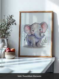 Elefant Aquarell süß