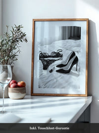 Spitze Pumps und Spitzen-Set
