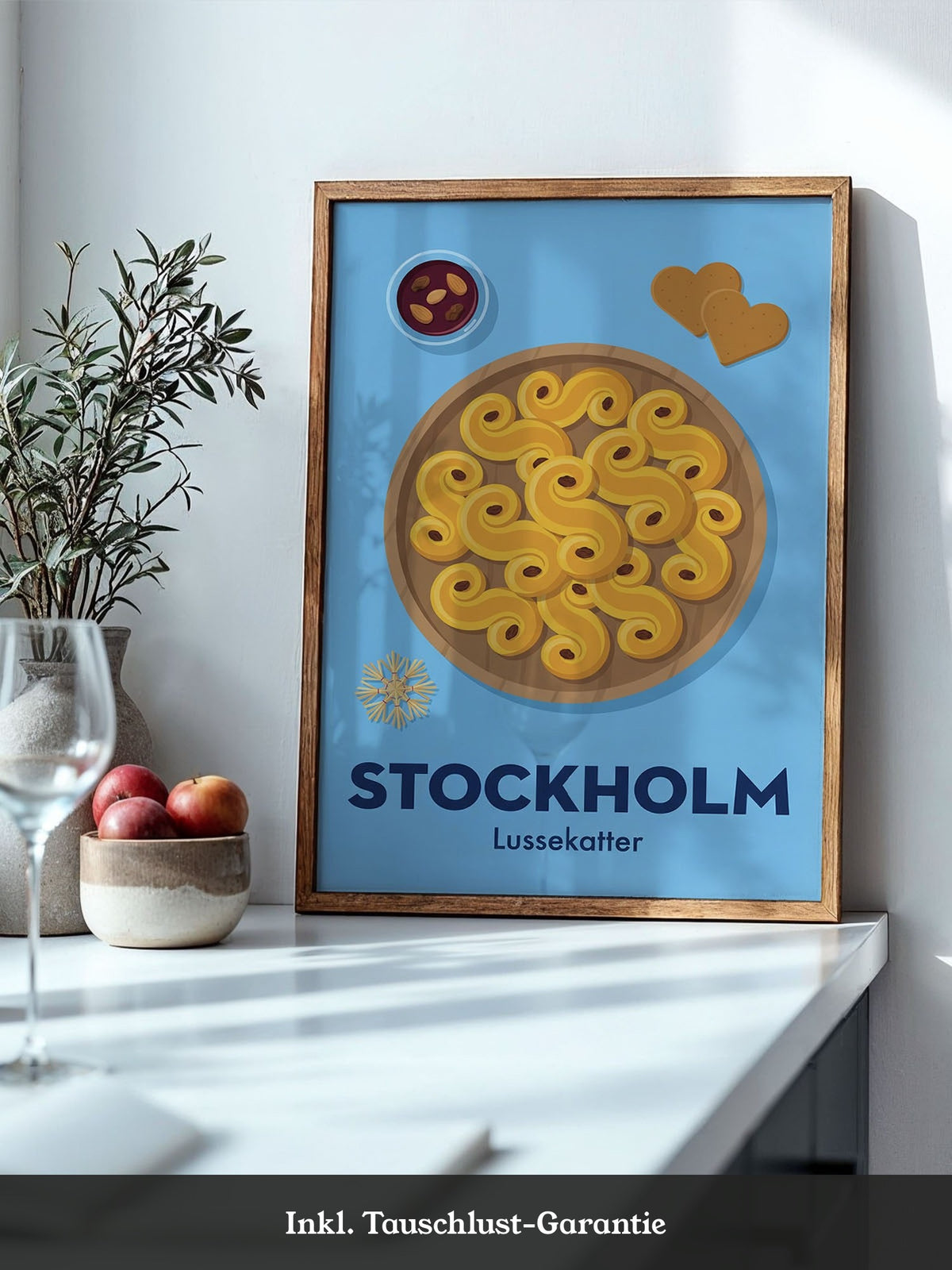 Stockholm Lussekatter Gebäck