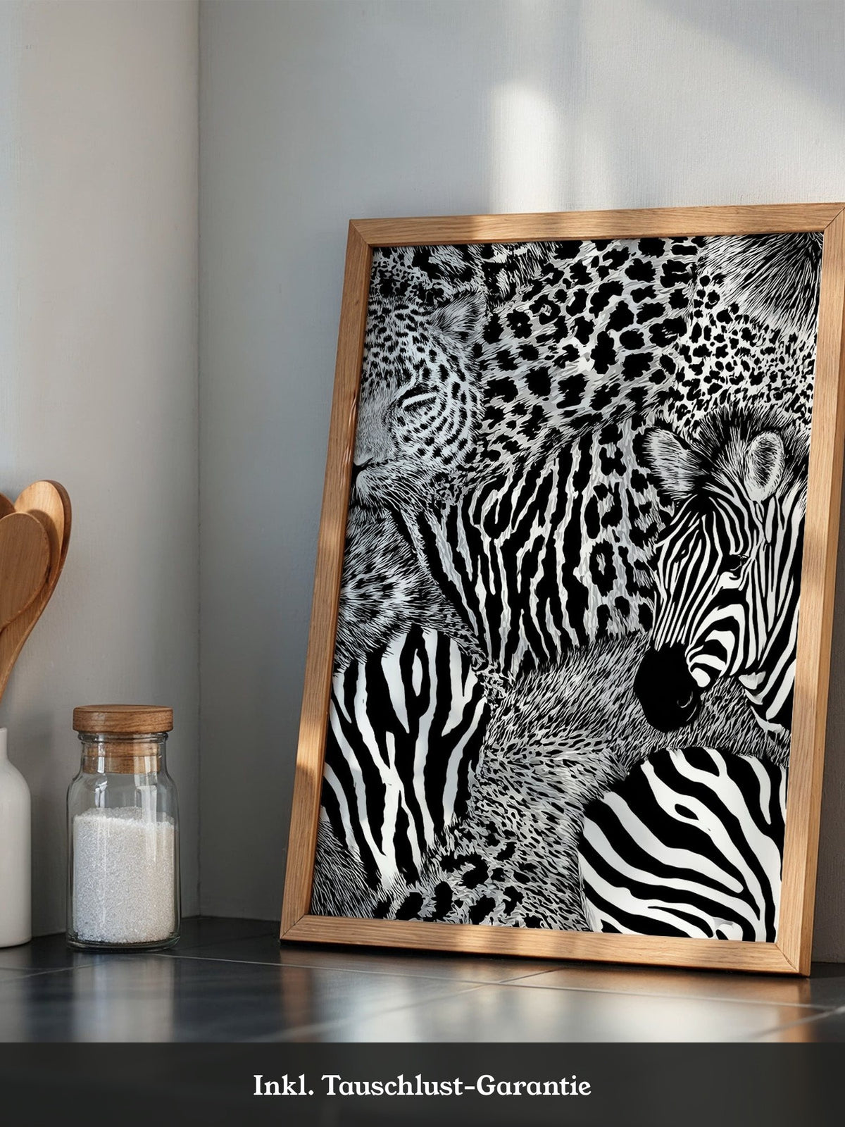Zebra Leopard Muster Wild