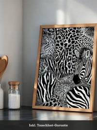 Zebra Leopard Muster Wild