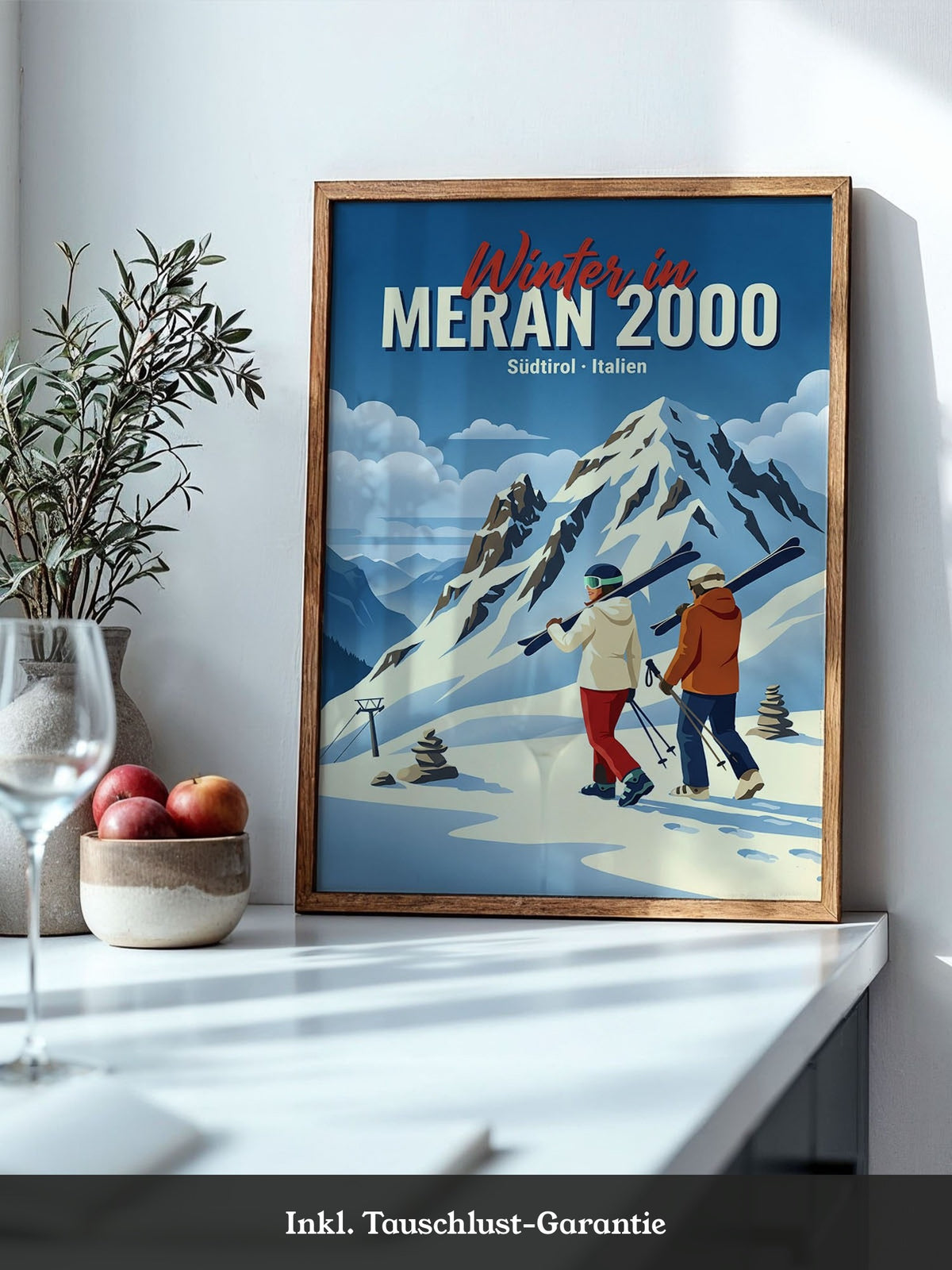 Winterliche Berglandschaft