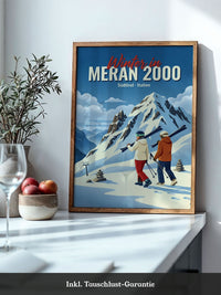 Winterliche Berglandschaft