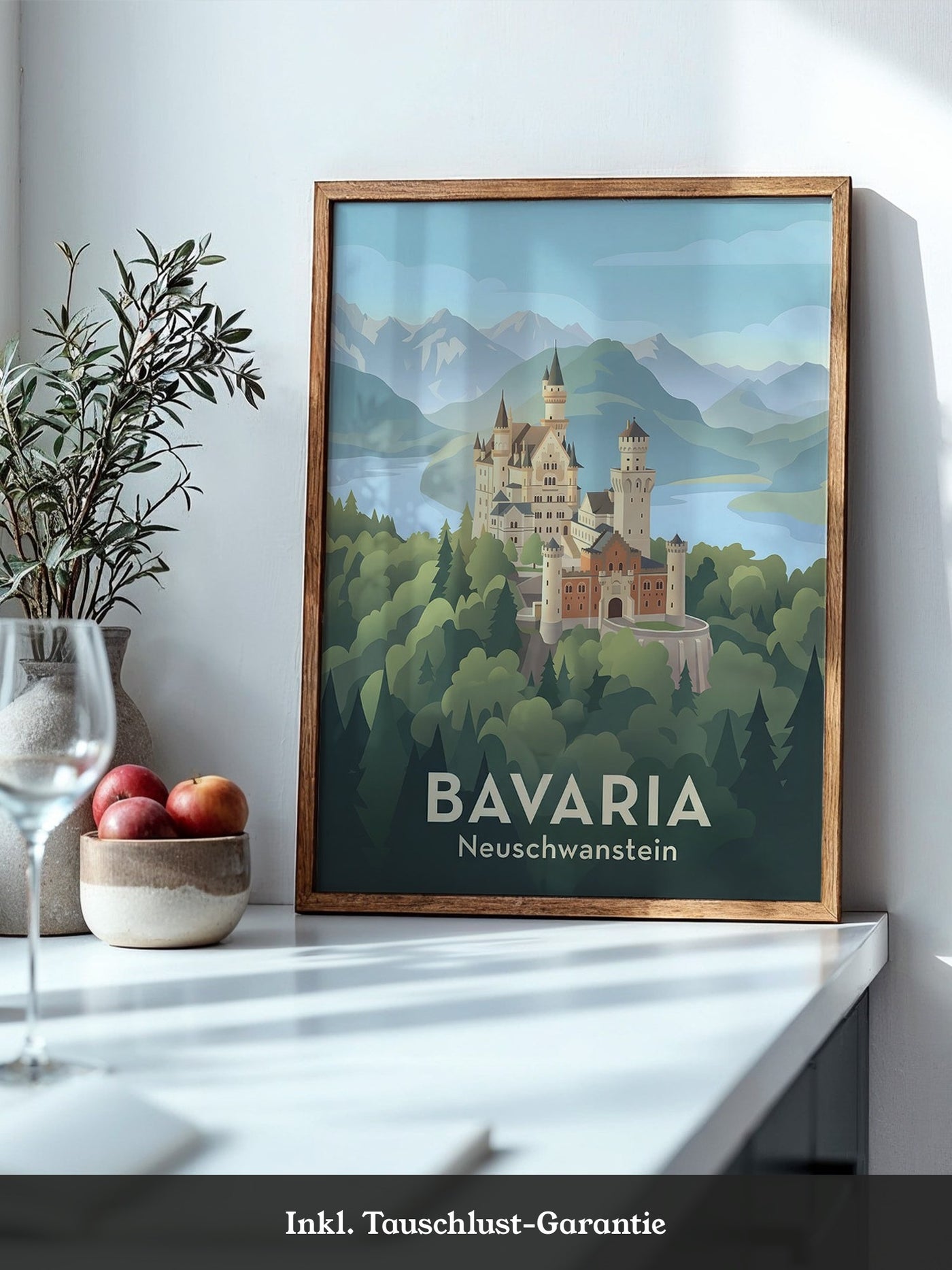 Neuschwanstein Märchenschloss Stil