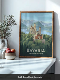 Neuschwanstein Märchenschloss Stil