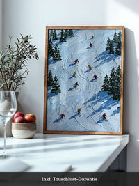 Skifahrer Winterperspektive
