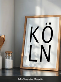 Köln Typografie modern