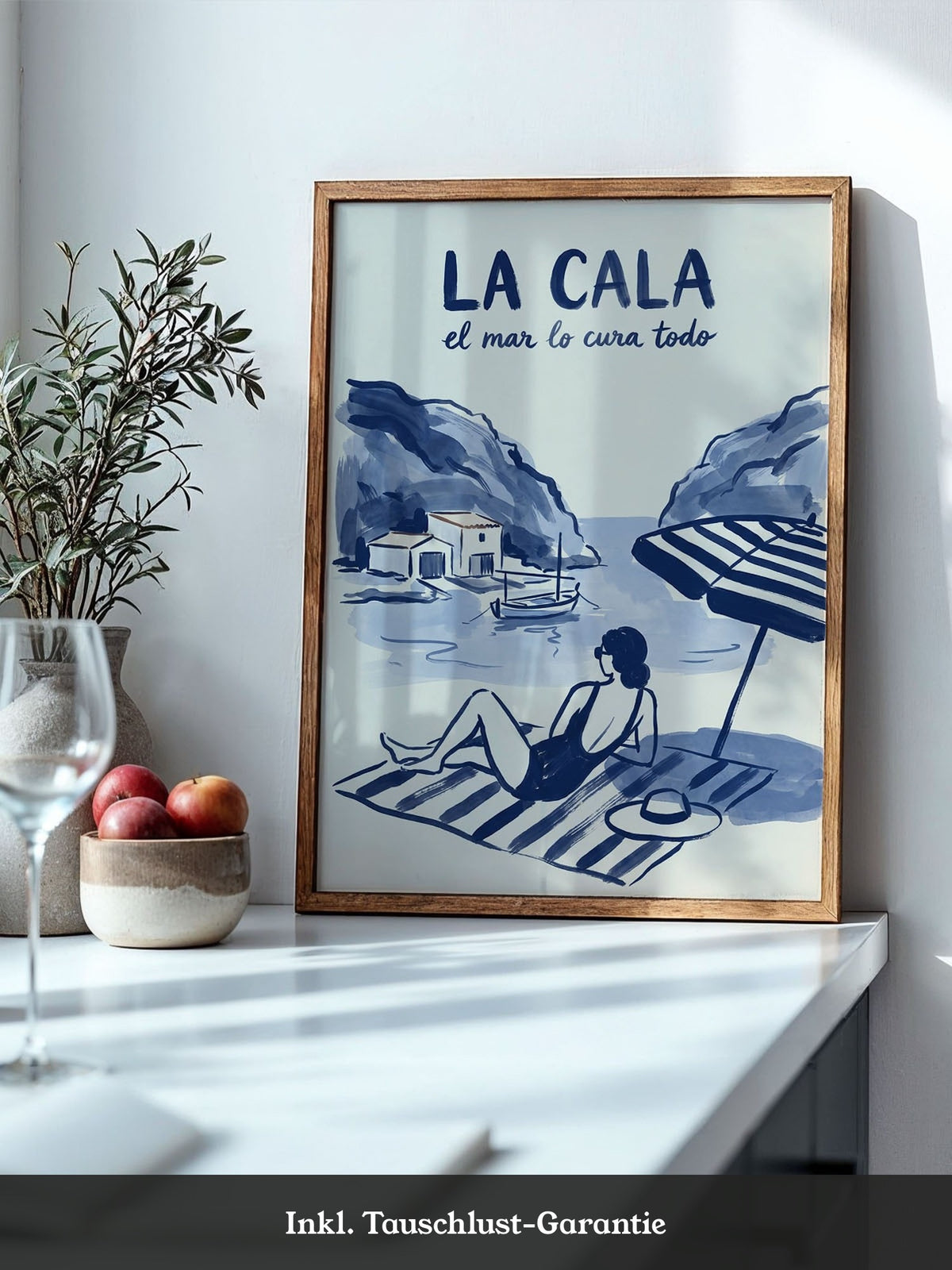 La Cala Meer Illustration