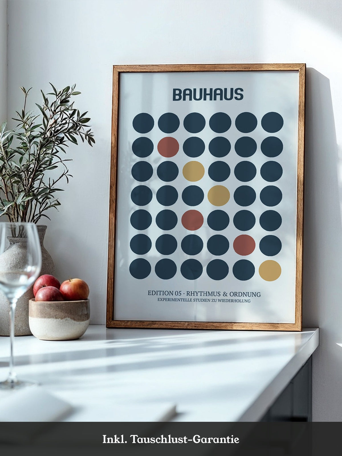 Bunte Kreise Bauhaus Stil