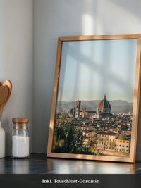 Florenz Skyline sanftes Licht