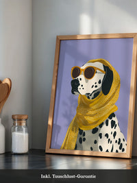 Dalmatiner Sonnenbrille Retro-Look