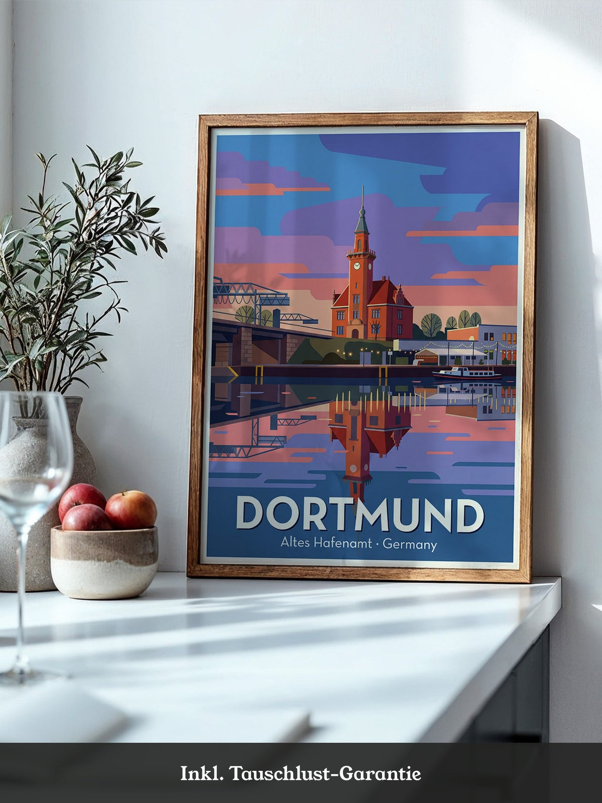 Dortmund Hafenabend Farbenpracht