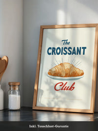 Croissant Vintage Stil