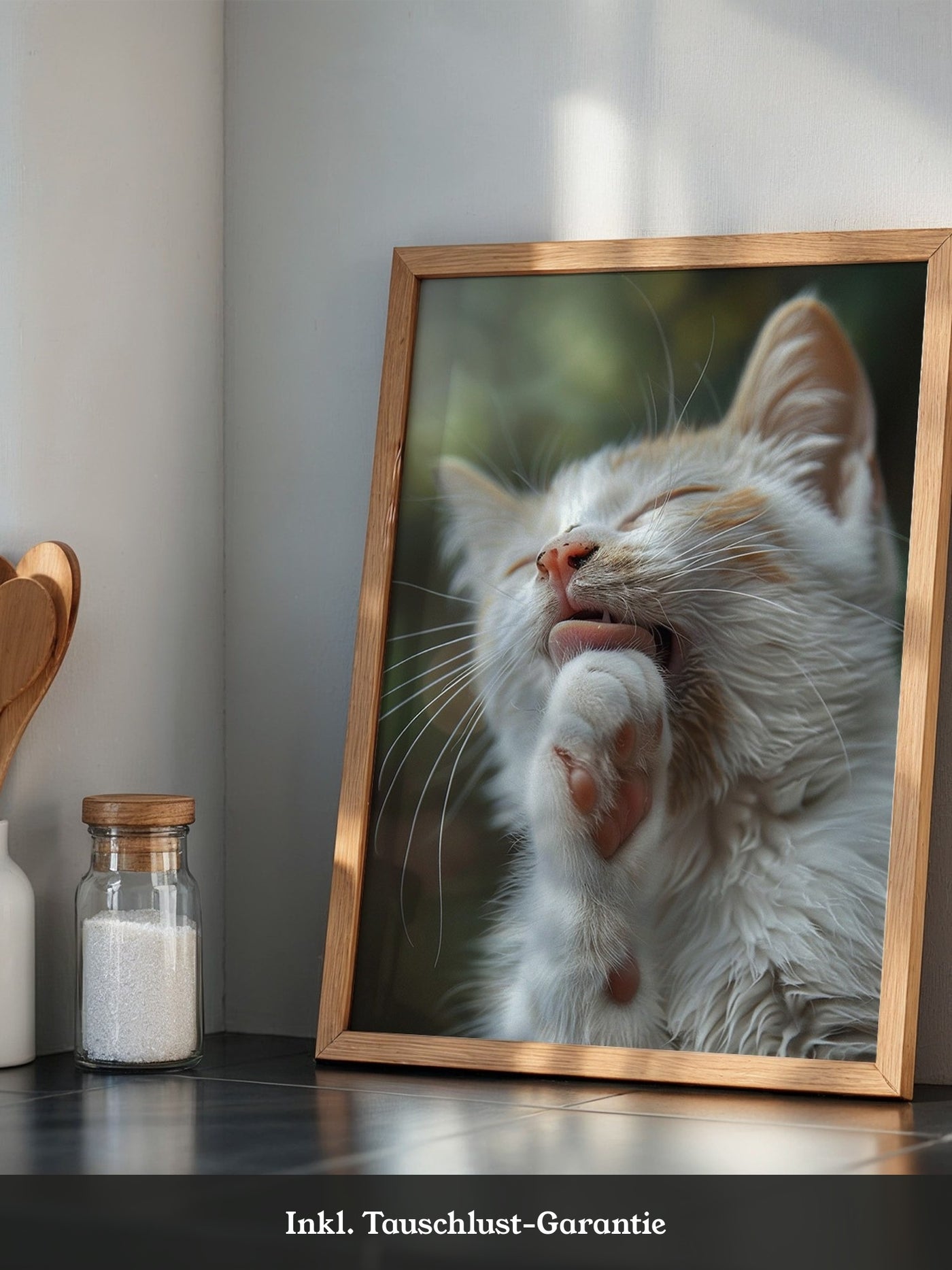 Katze Nahaufnahme Reinigung