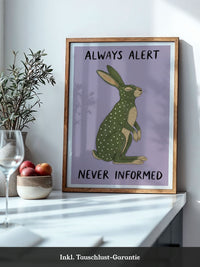 Hase Grün Illustration