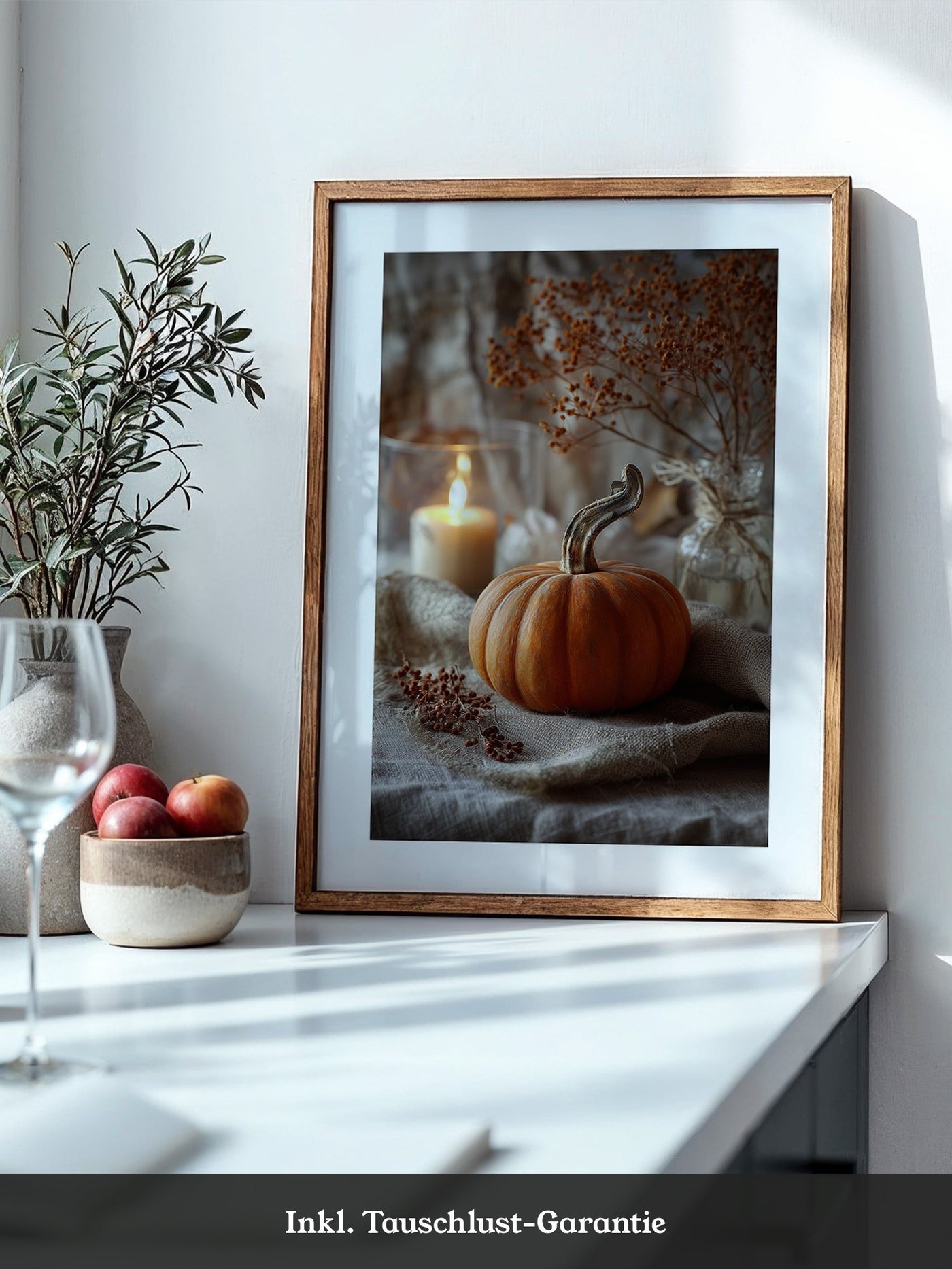Kürbis Herbstlich Stillleben