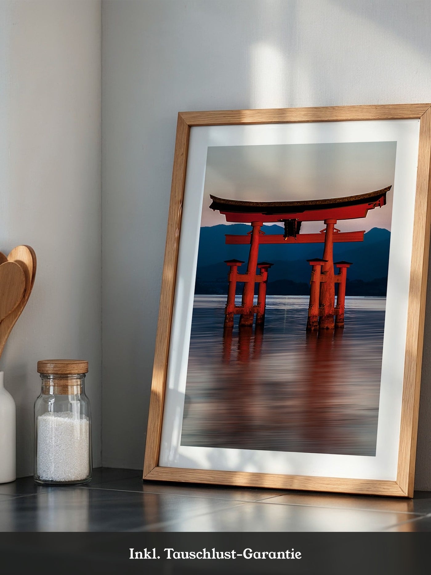 Torii rote Spiegelung