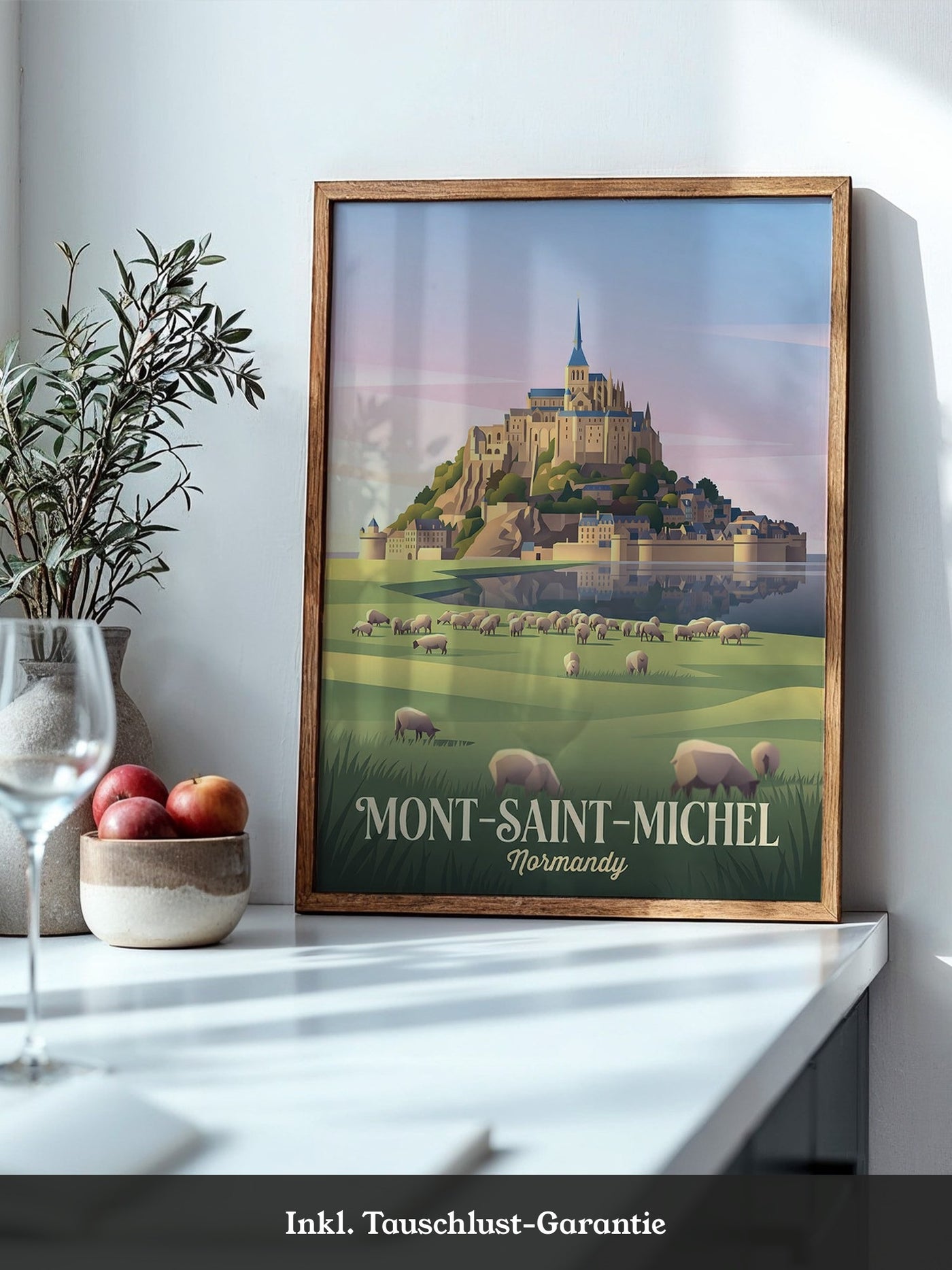 Mont-Saint-Michel Impressionistisch