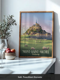 Mont-Saint-Michel Impressionistisch