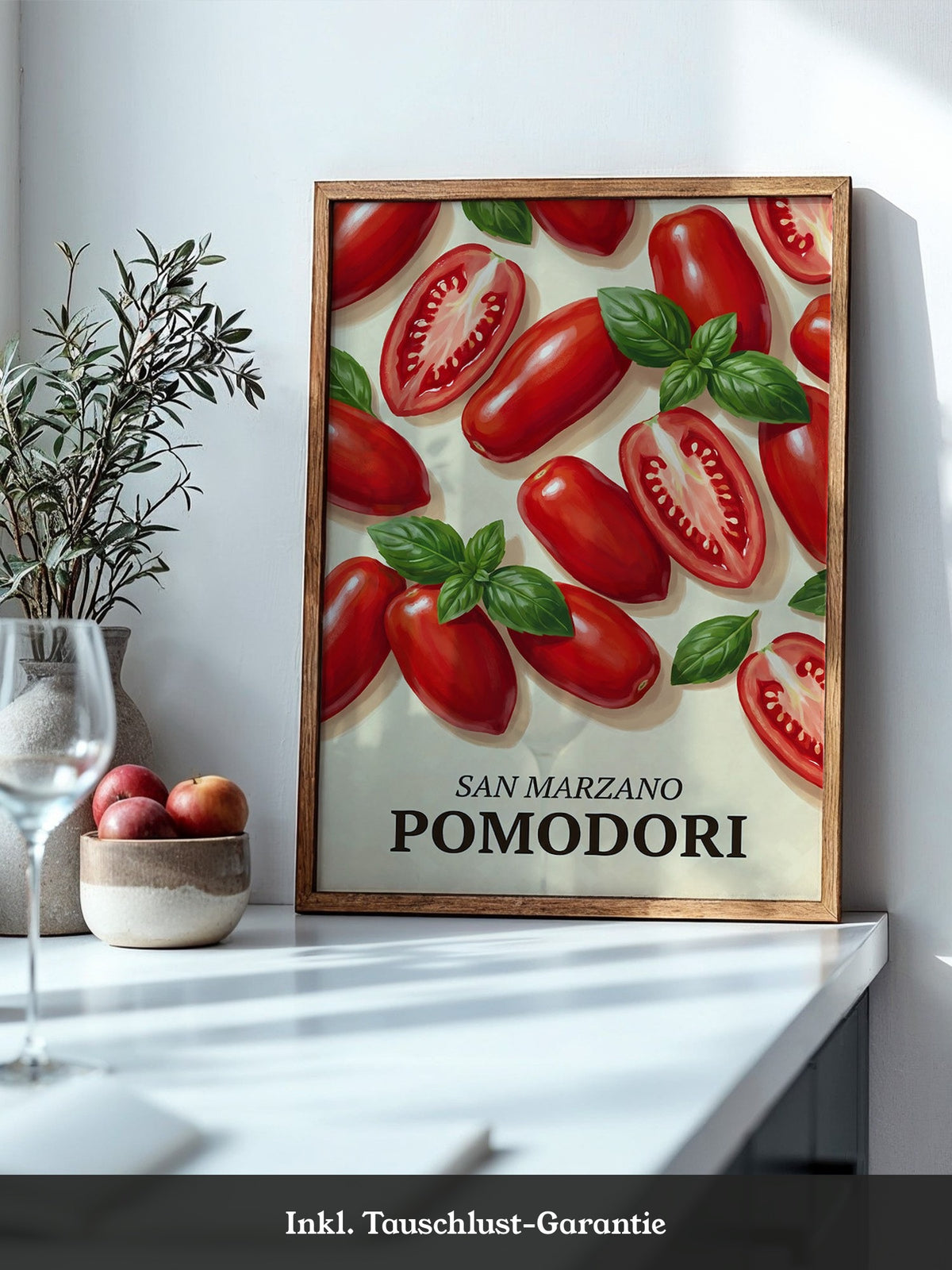 San Marzano Tomaten Illustration