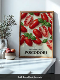 San Marzano Tomaten Illustration