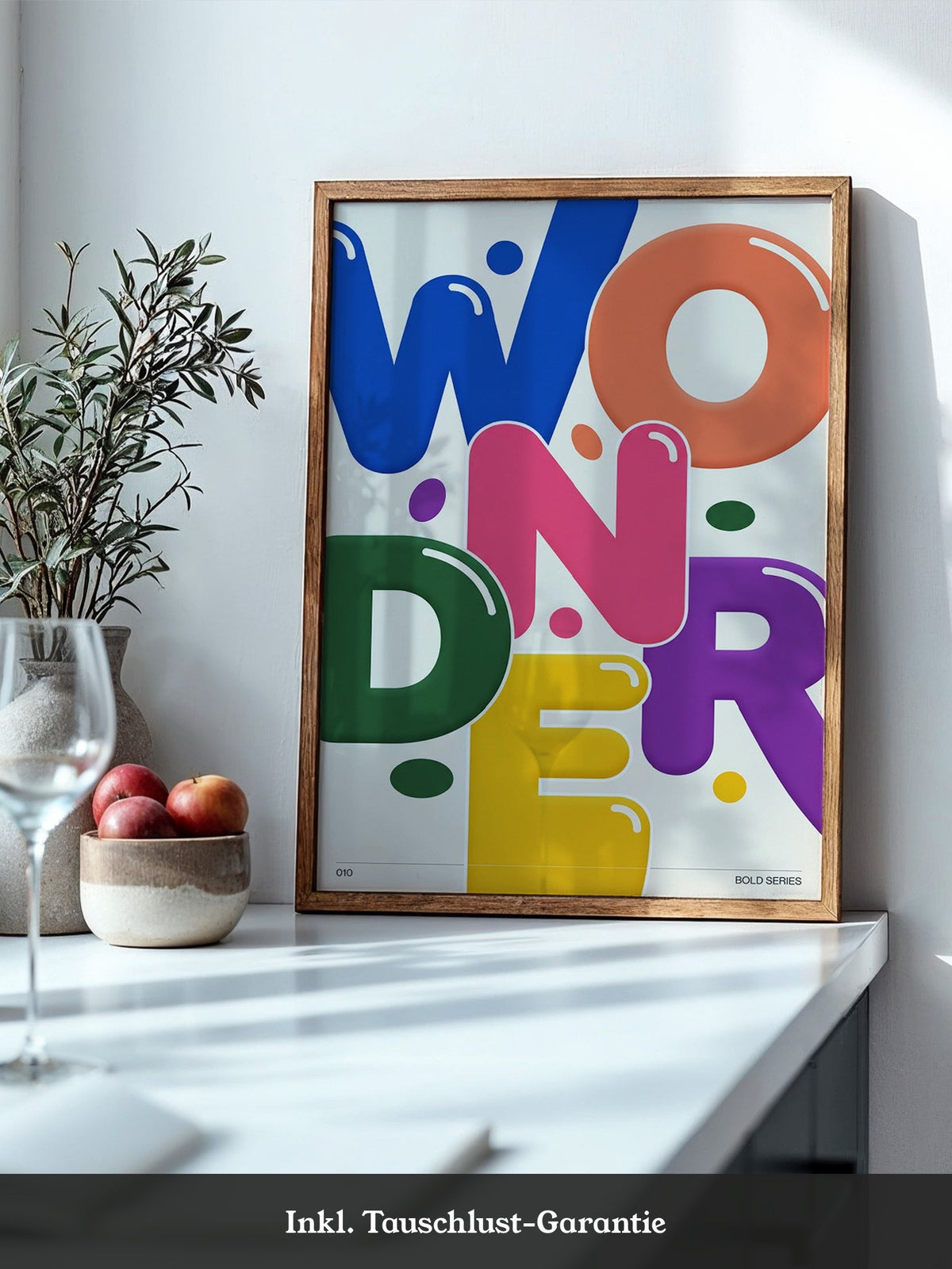 Bunte Buchstaben Wunder