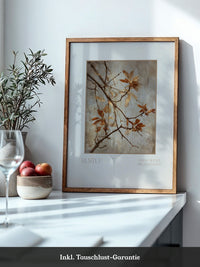 Herbstliche Zweige Vintage-Look