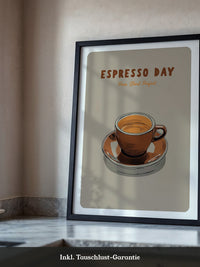 Espressotasse Retro Braun
