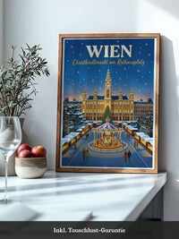 Wien Christkindlmarkt Karussel