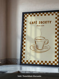 Kaffee Vintage Illustration