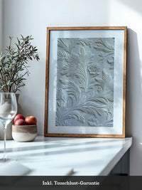 Barock Floral Reliefstruktur