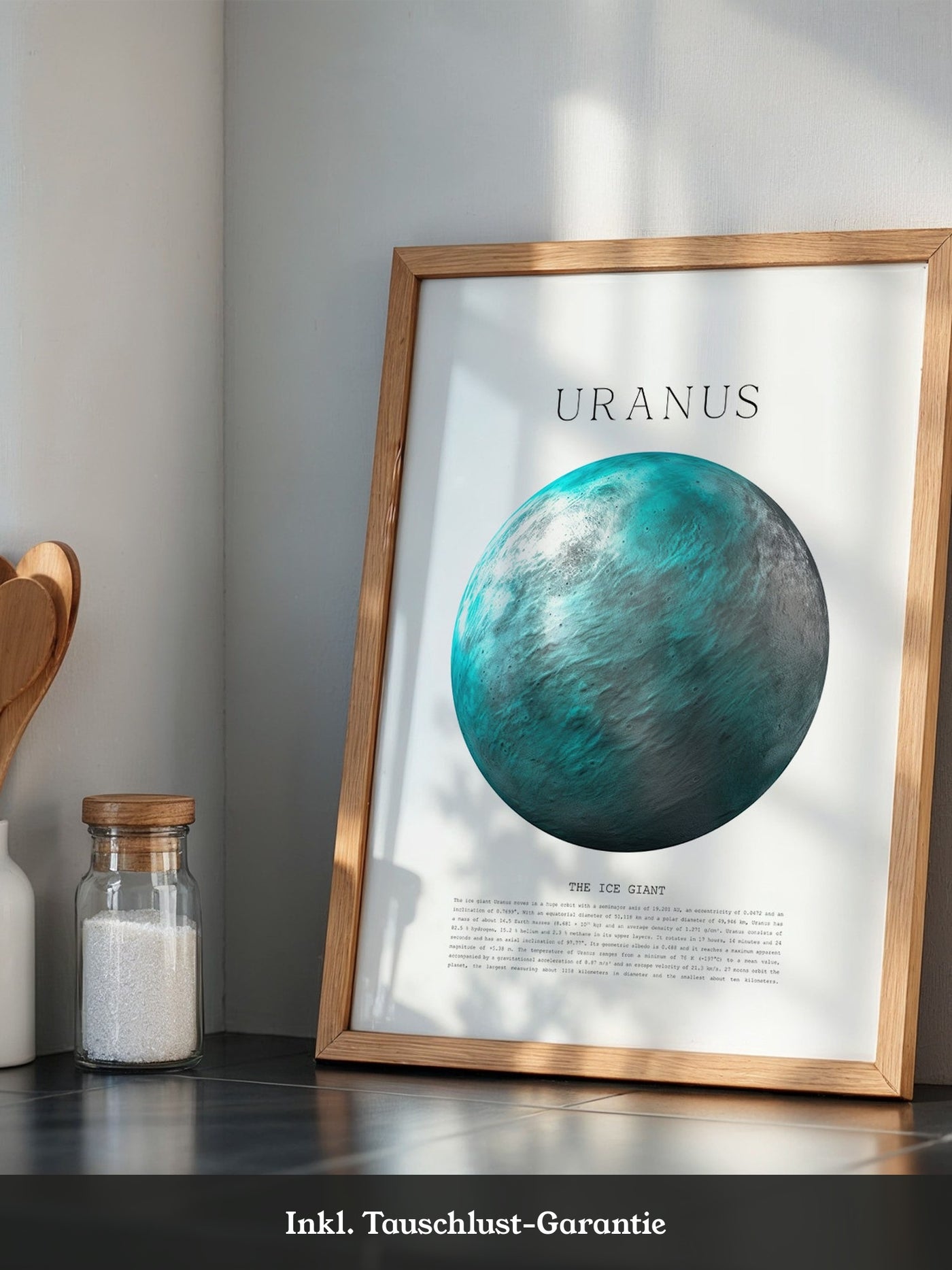 Uranus Eisriese Aquarelloptik