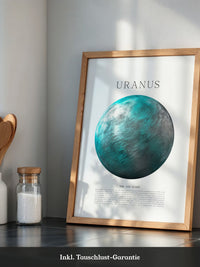 Uranus Eisriese Aquarelloptik