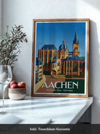 Aachener Dom Retro-Design