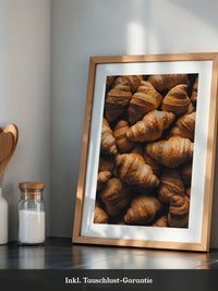 Croissants Nahaufnahme золотой