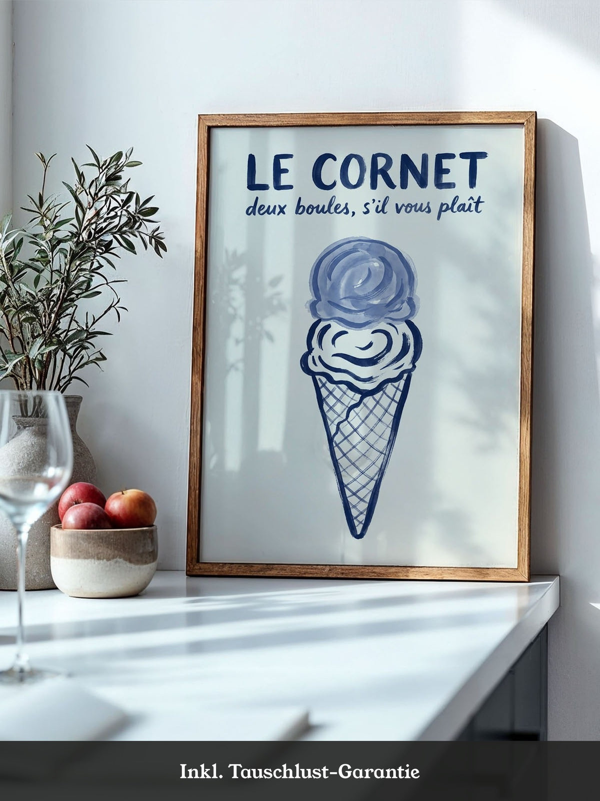 Eiseis Cornetto Kunstdruck