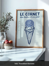 Eiseis Cornetto Kunstdruck