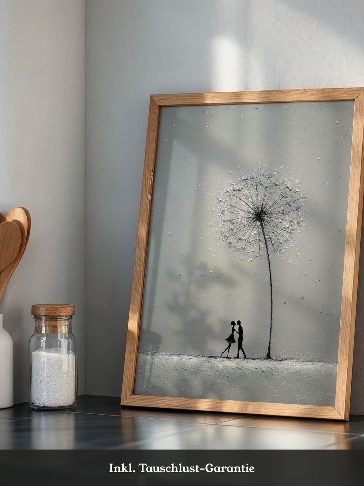 Pusteblume Tanz Silhouetten